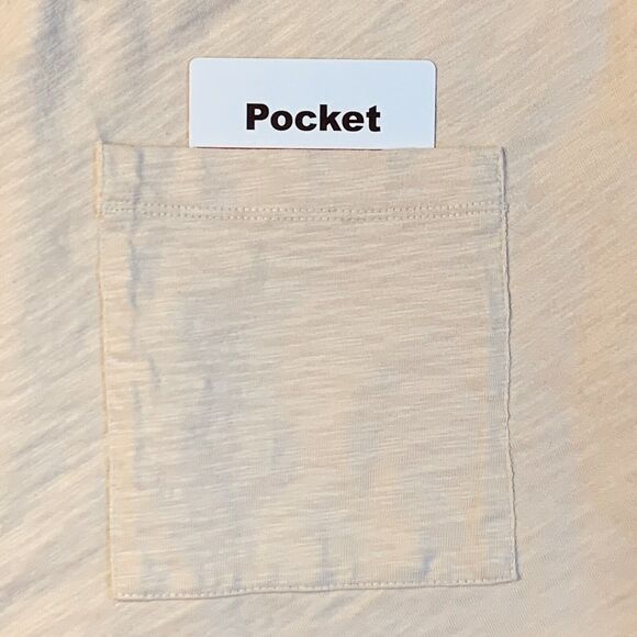 Logo by Lori Goldstein Open Cardigan Women M/L Beige Lace Detail Pockets D16 - Picture 11 of 12